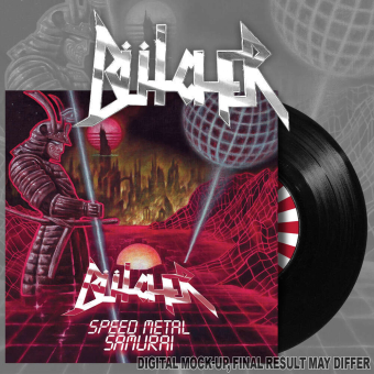 BUTCHER Speed Metal Samurai 7"EP BLACK [VINYL 7'']